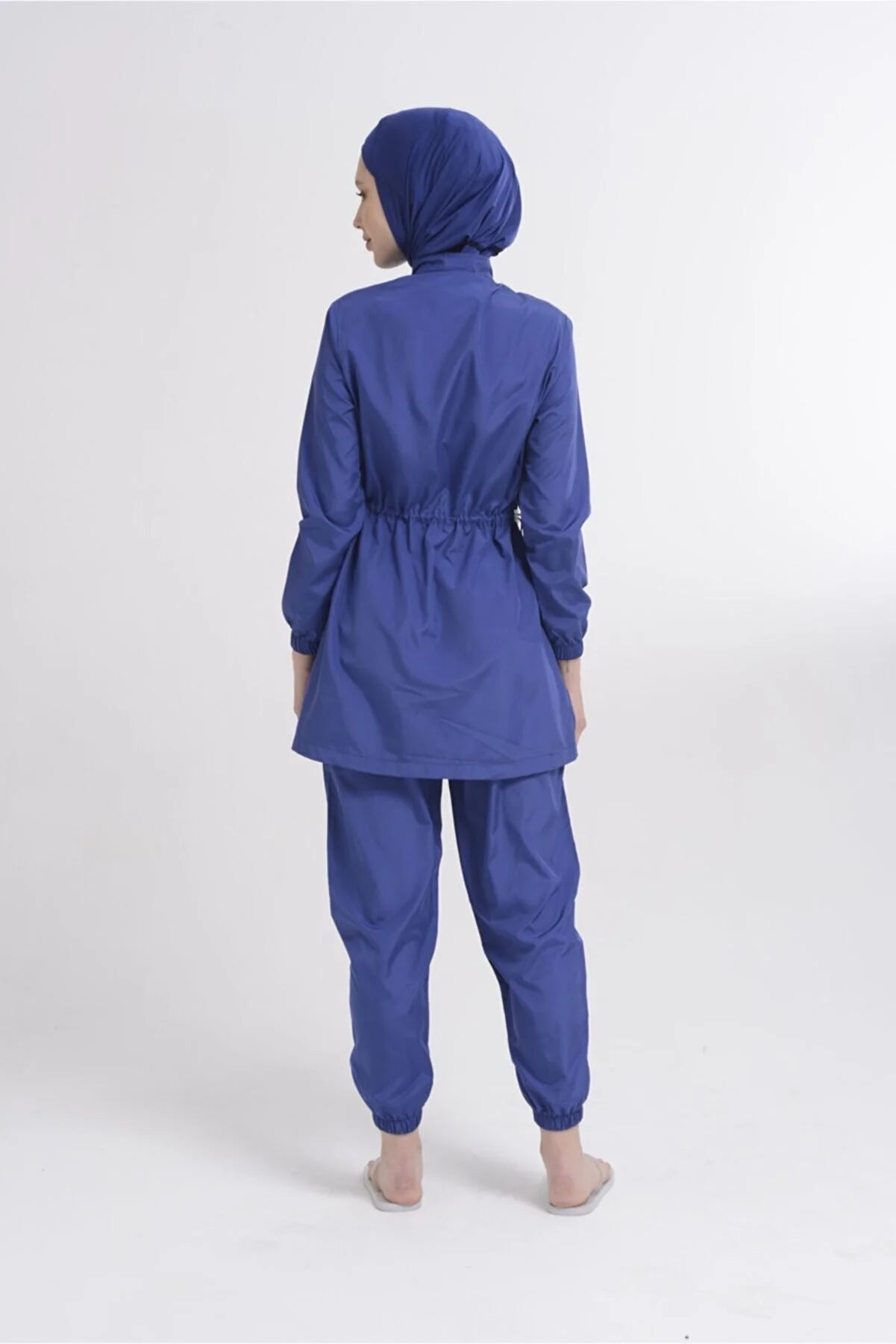 Plus-Size Blue Water-Proof Burkini